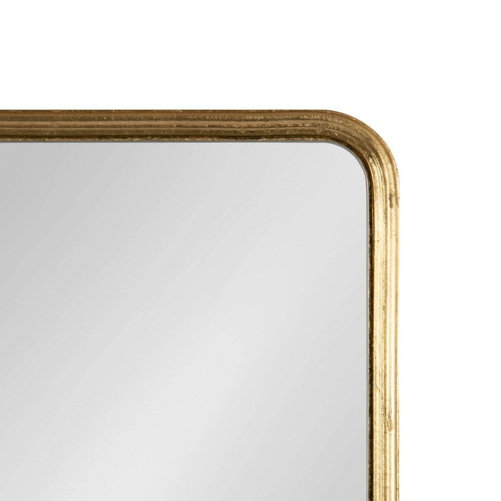 Kate and Laurel Caskill MDF Rectangle Mirror, 24x36, Gold