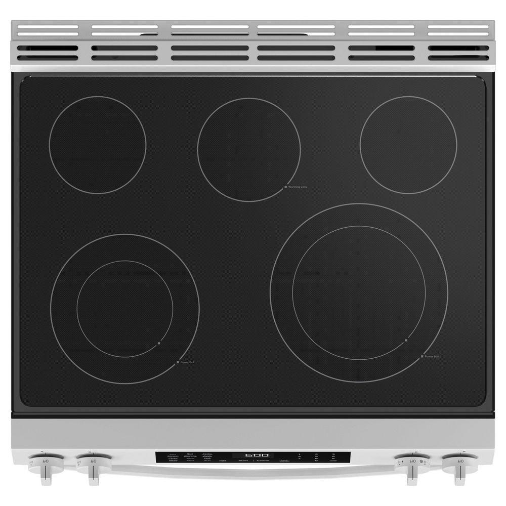 GE 30" Slide-In Electric Convection Range