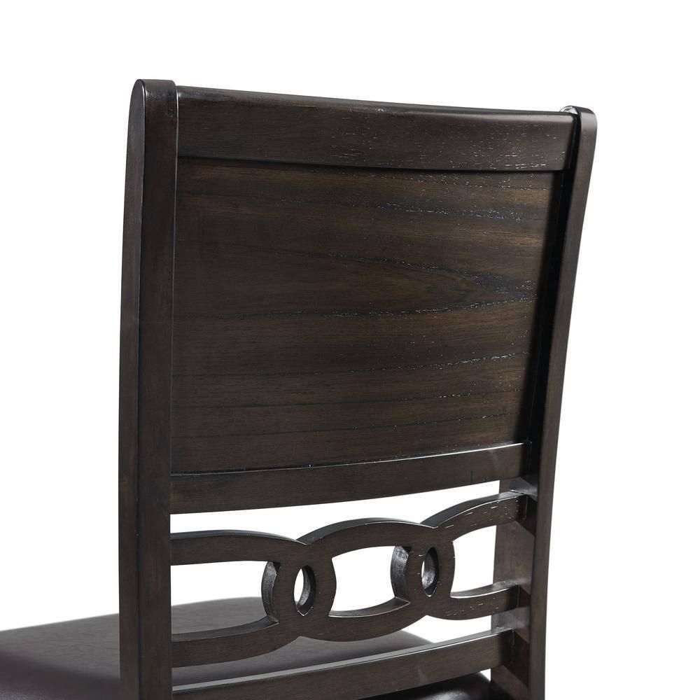 Picket House Furnishings Taylor Standard Height Faux Leather Side Chair Set