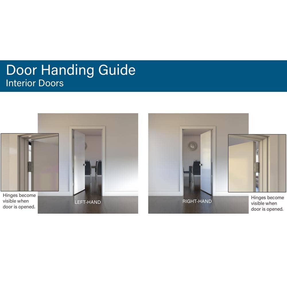 Home Surplus 80'' Solid Wood Paneled Slab Door