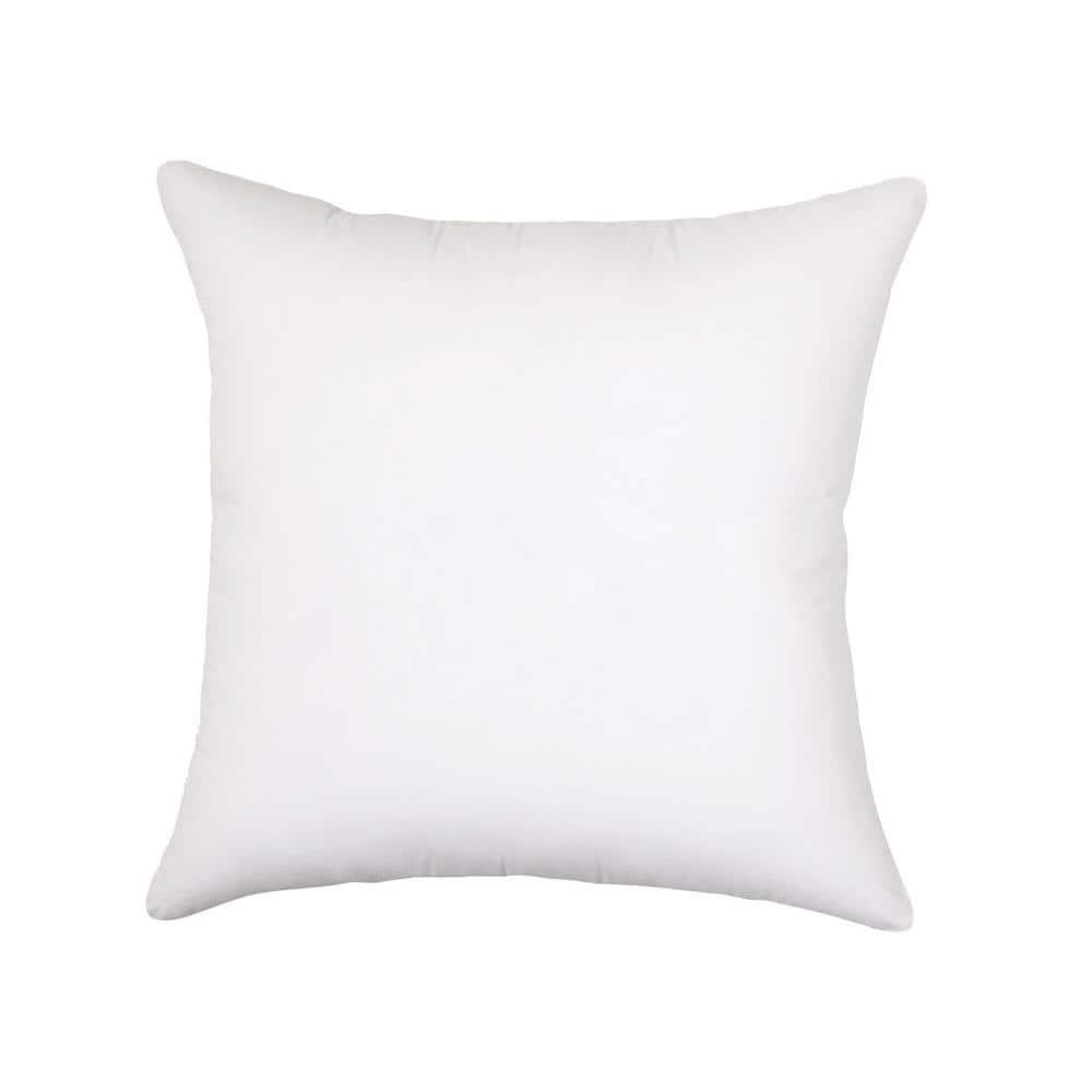 Allied Home Medium/Firm Euro Machine Washable Down Alternative Bed Pillow White