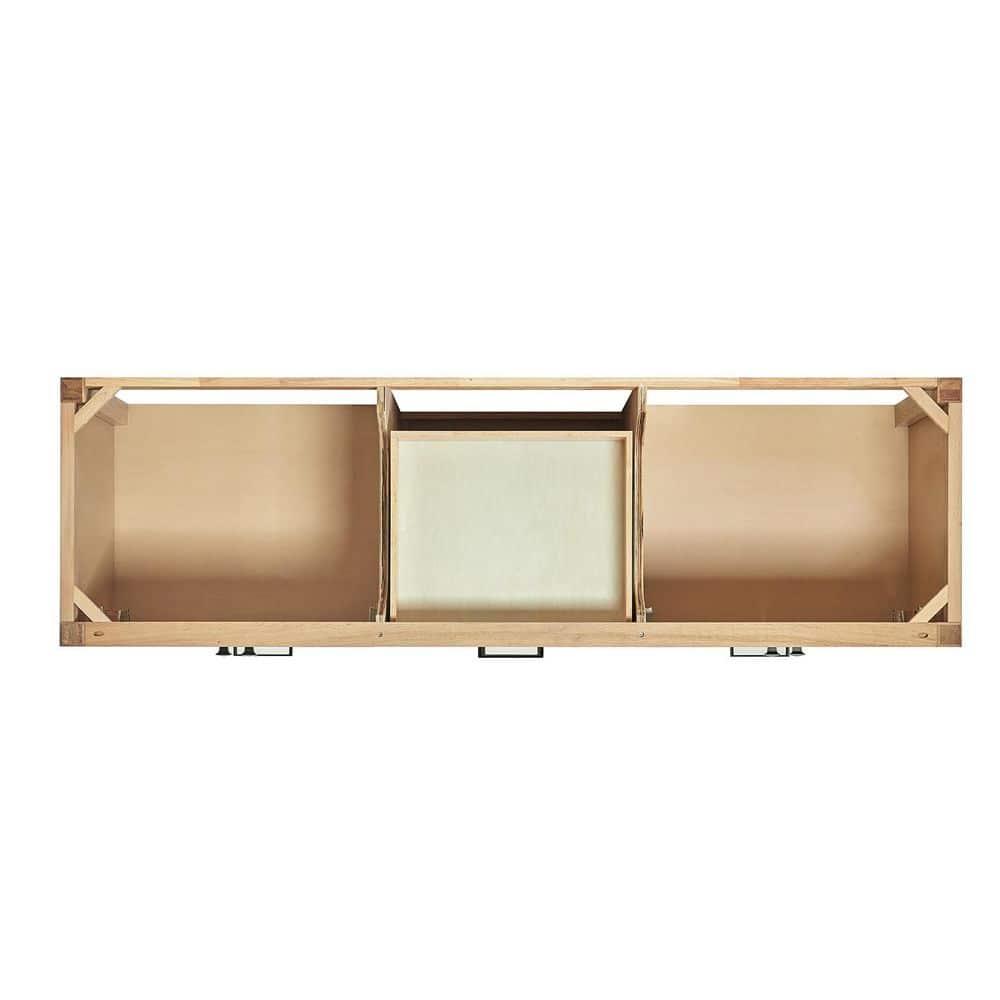 Cambridge Double Bathroom Vanity with Carrara Marble Top