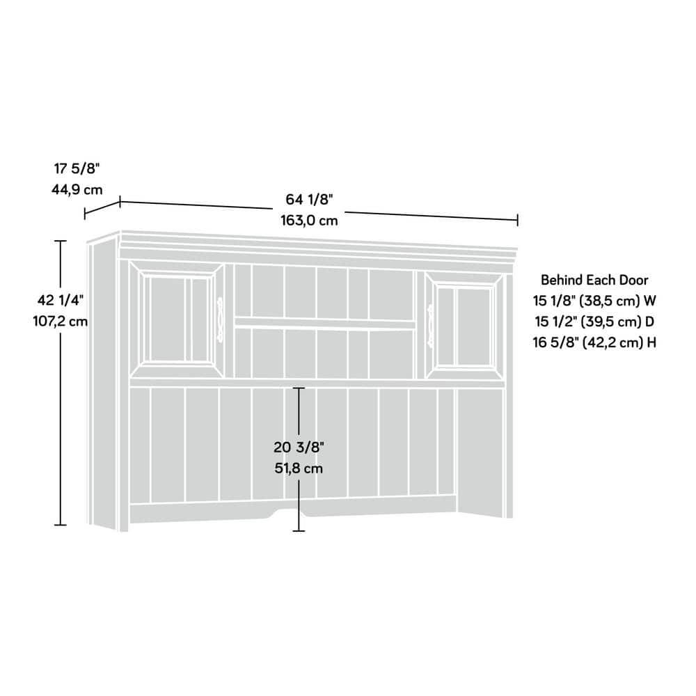 Crafters and Weavers Rollingwood Country 66" Hutch