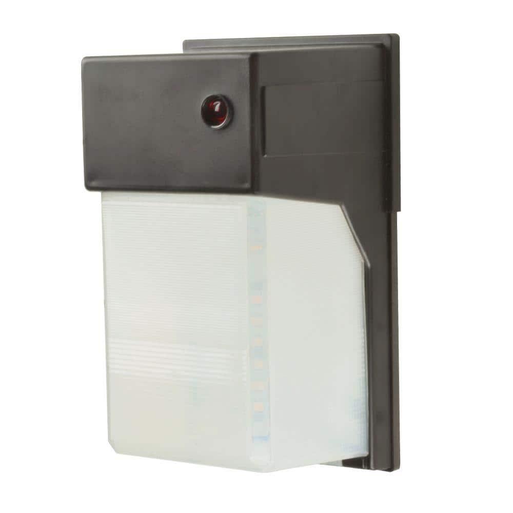 Aspects 1 - Head LED Hardwired Dusk to Dawn Outdoor Security Wall Pack