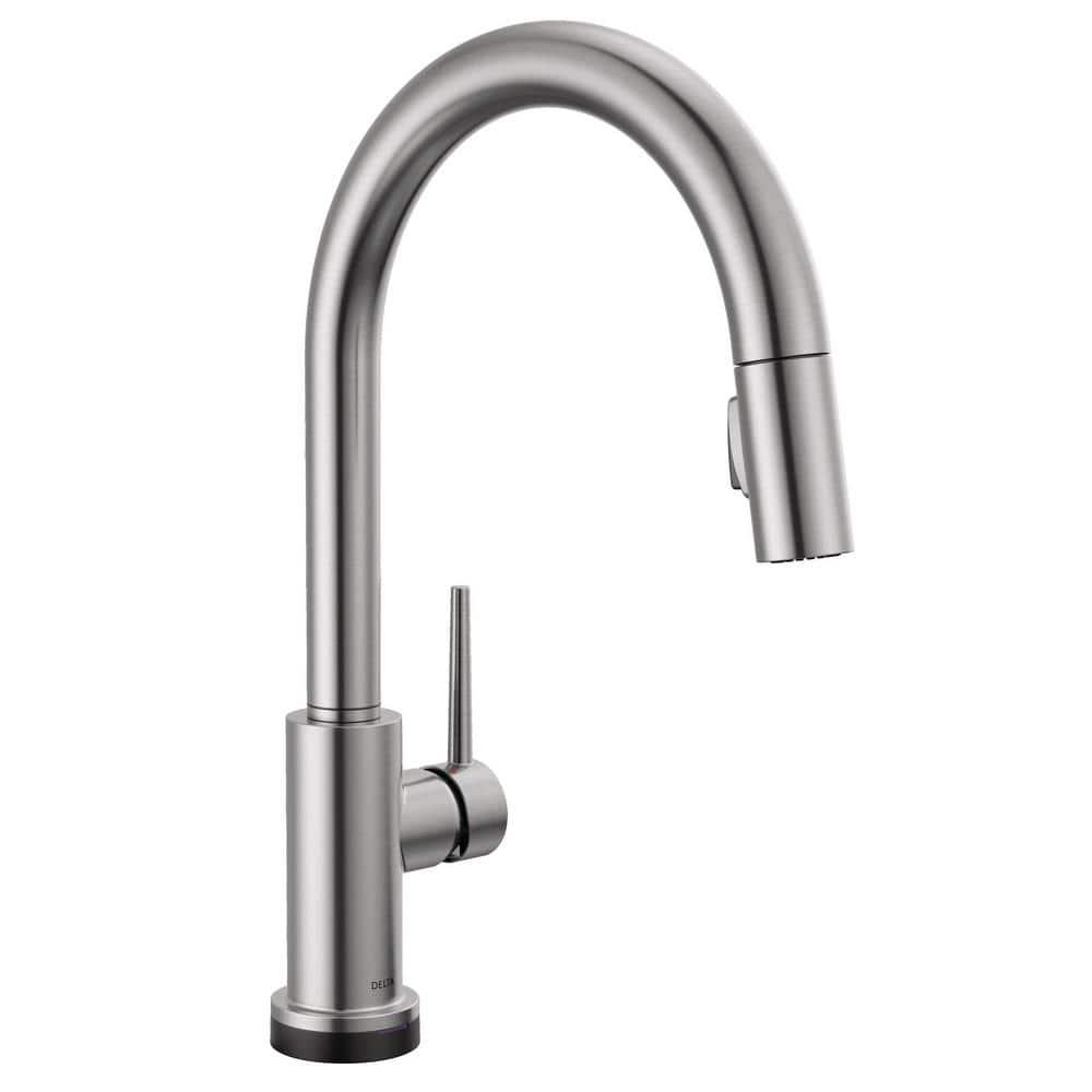 Trinsic Pull Down Sprayer Touch Kitchen Sink Faucet, Touch Control Kitchen Faucet