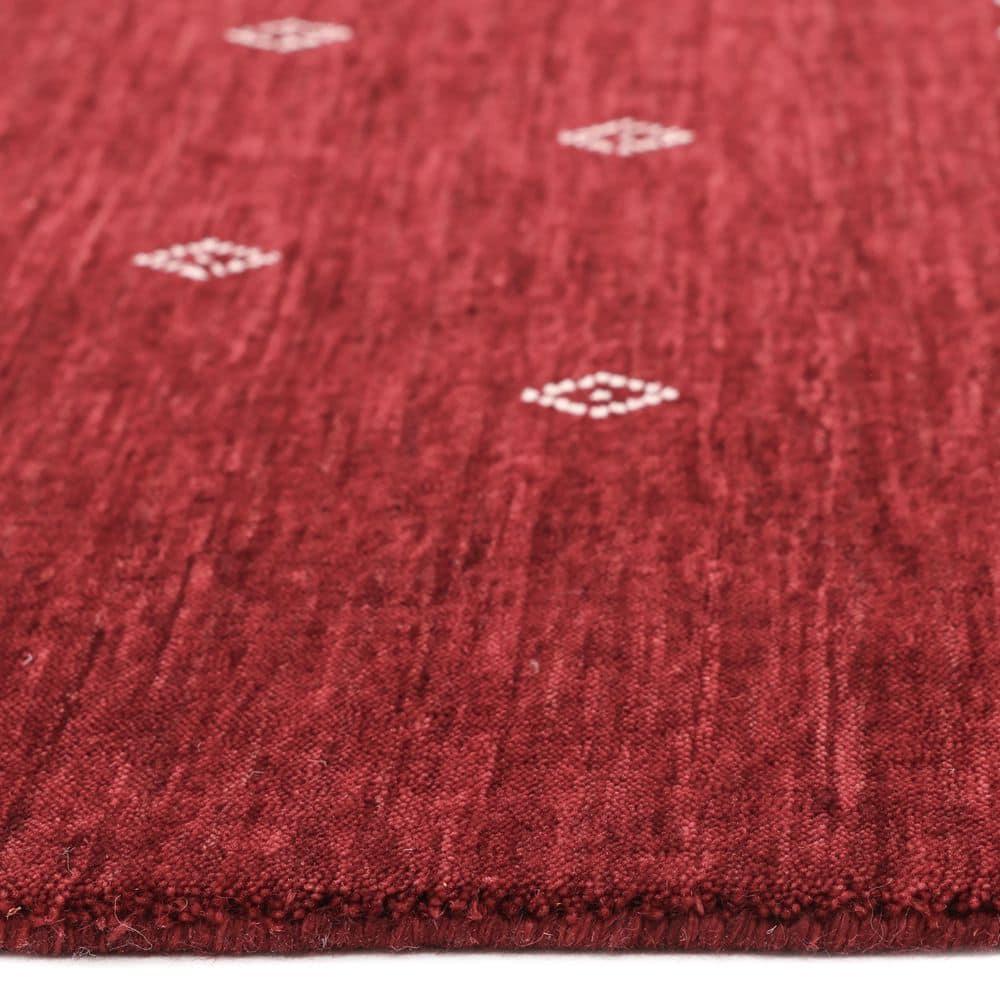 Cyrena Hand-Loomed Wool Rug - Red / 9' x 12'