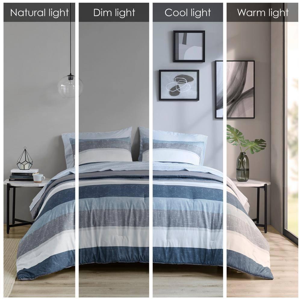 Madison Park Essentials Jaxon Comforter Set with Bed Sheets