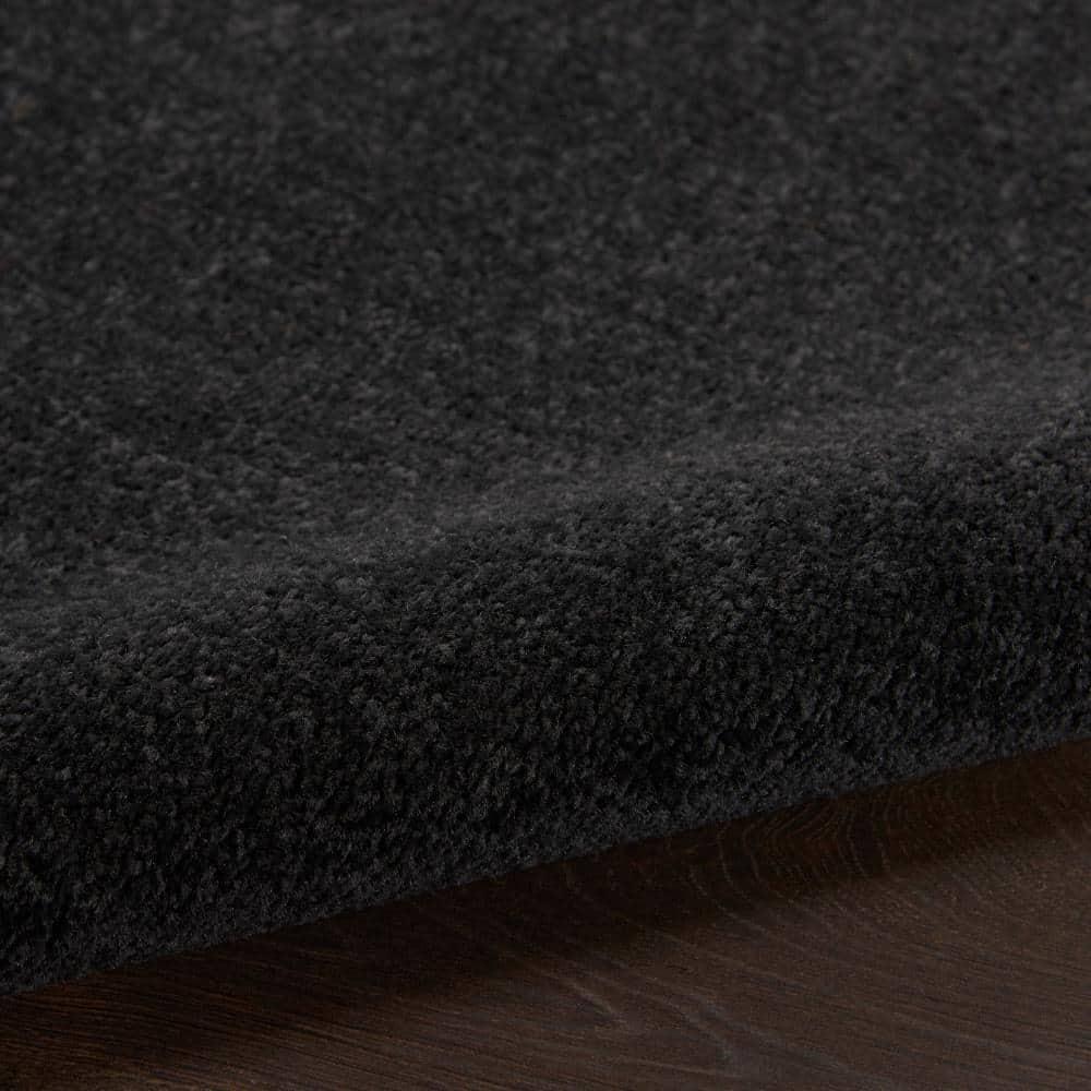 Nourison Essentials Easy Care Indoor Outdoor Area Rug - Black 8' x 11'