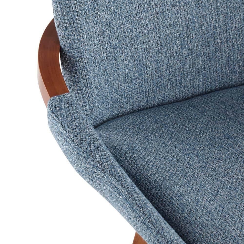 George Oliver Whitacre 29" Fabric Swivel Stool