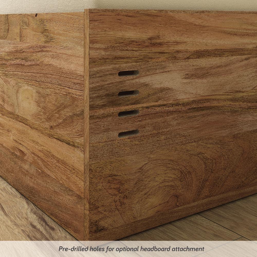 Crafters and Weavers Twin 2 Drawer Platform Bed by Sauder