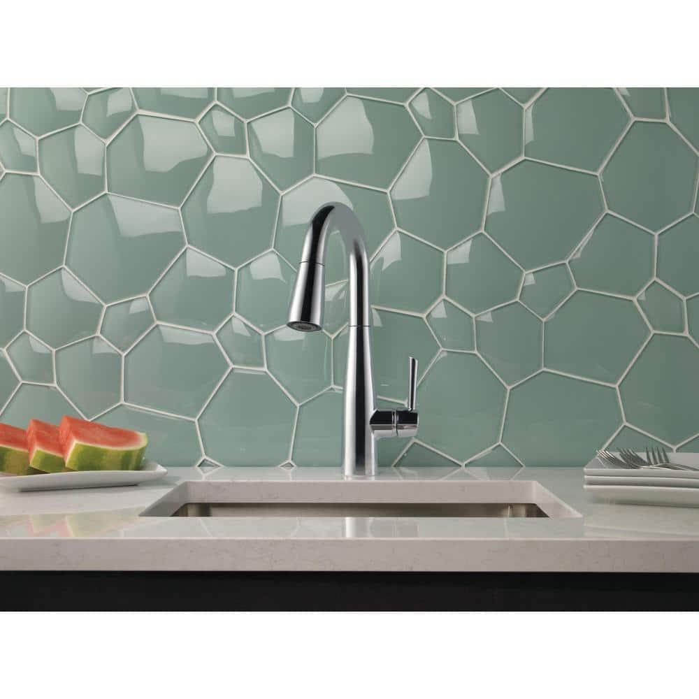 Essa Pull Down Sprayer Bar Faucet, Single Handle Prep Sink Faucet