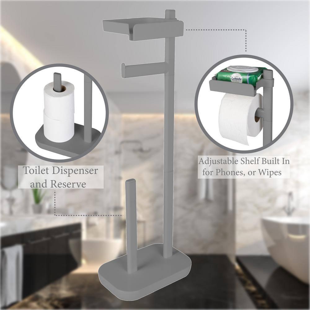 Free Standing Toilet Paper Holder