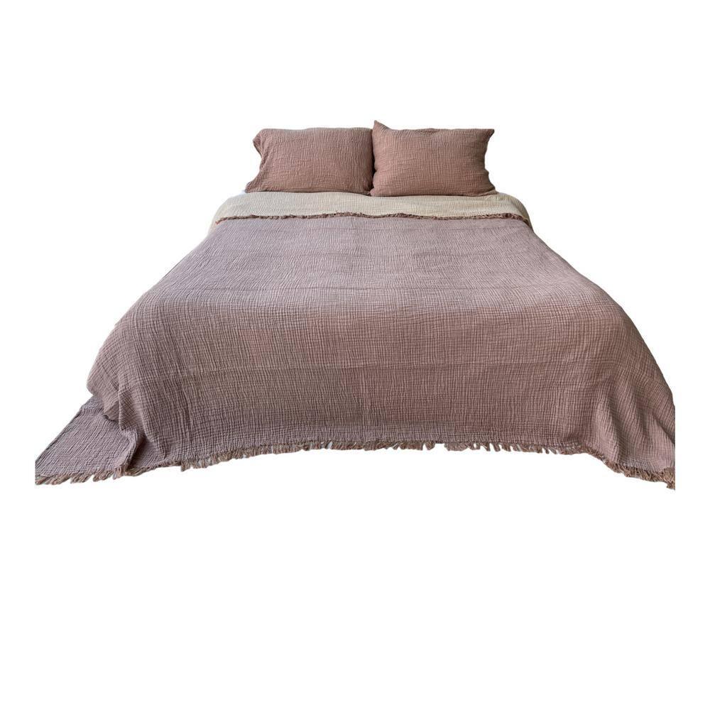 sussexhome Muslin Cotton Coverlet