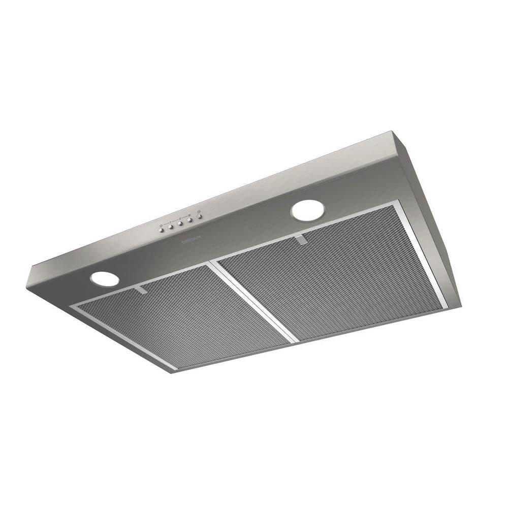 Broan NuTone 30" Stainless Steel 375 CFM Convertible Under Cabinet Range Hood