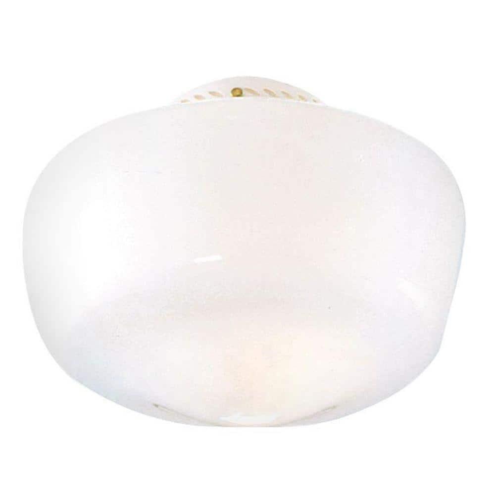 Hunter Fan Original Schoolhouse 7" H x 19" W Glass Bowl Ceiling Fan Bowl Shade ( Screw On ) in White
