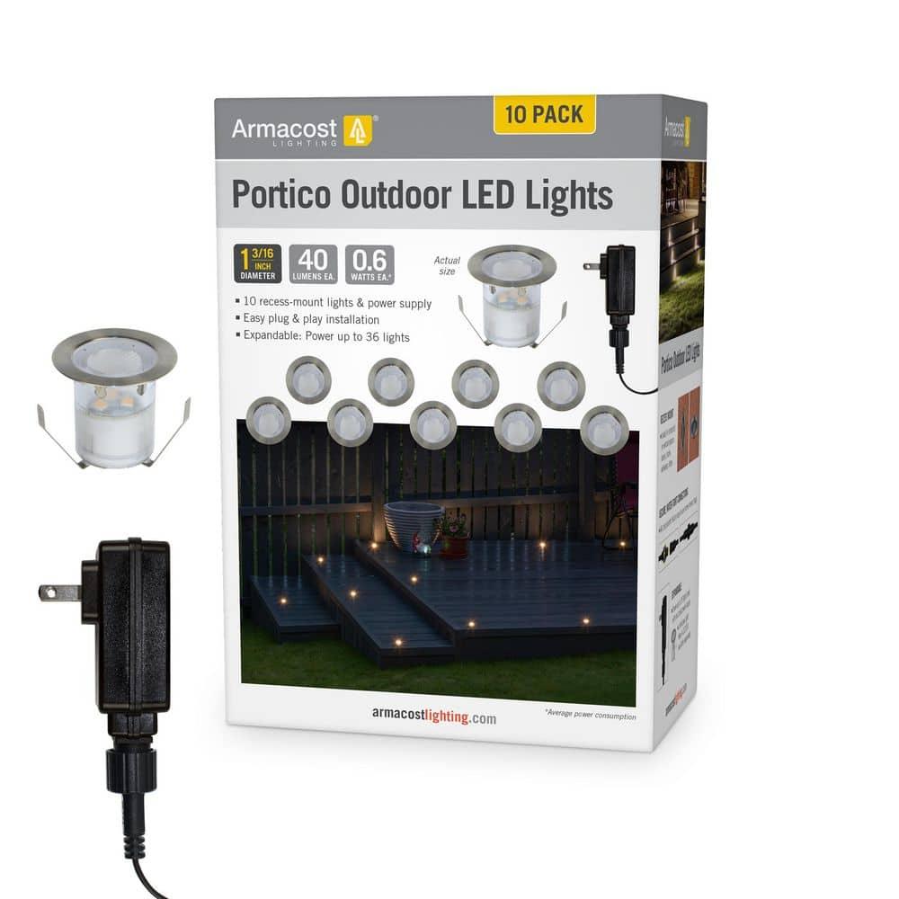 Portico Outdoor LED Light & Driver Starter Kit 10pk