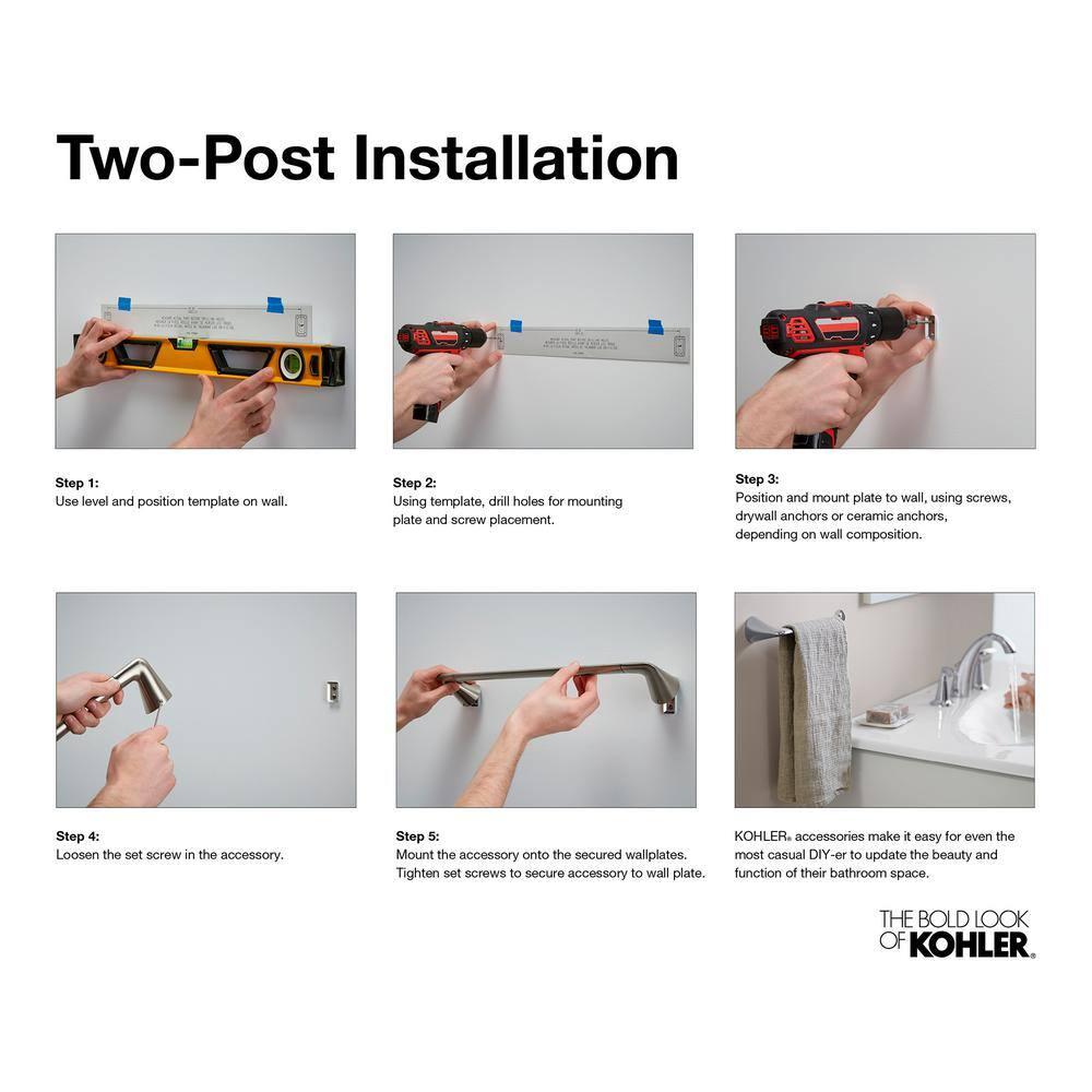 Alteo® Wall Mounted Towel Bar