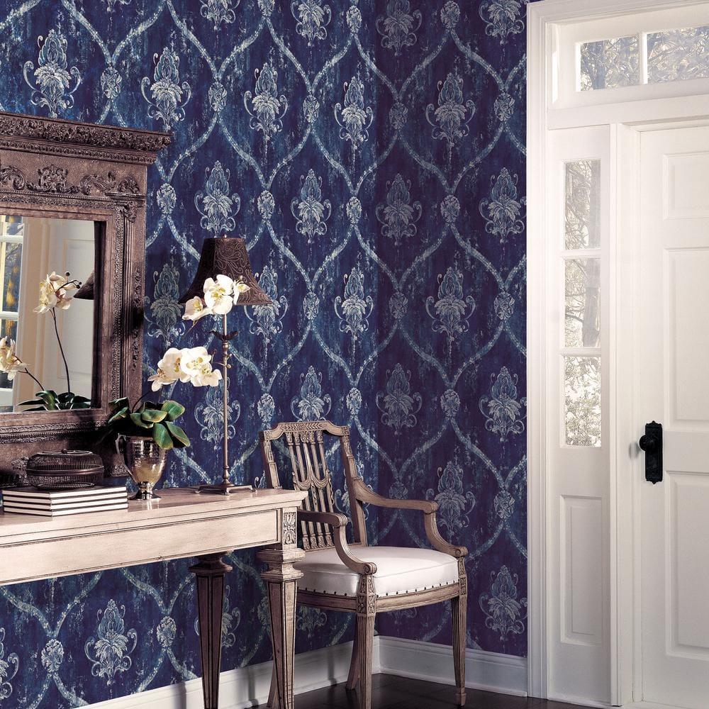Patton Wallcovering Regal Damask Wallpaper