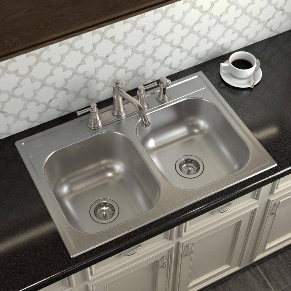 Belfield Double Handle Kitchen Faucet