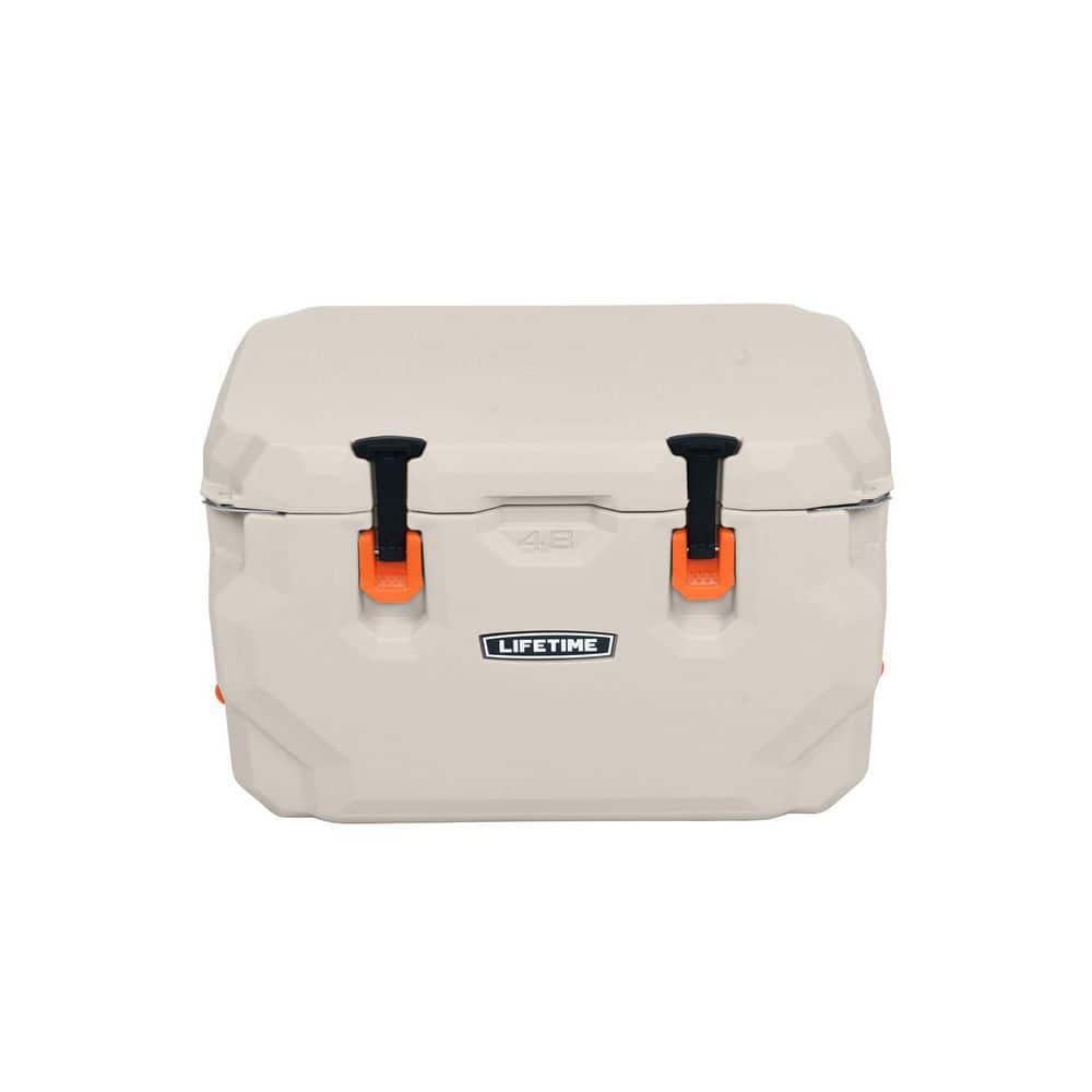 Lifetime 48 Quart High Performance Cooler, Pumice Stone (91209)