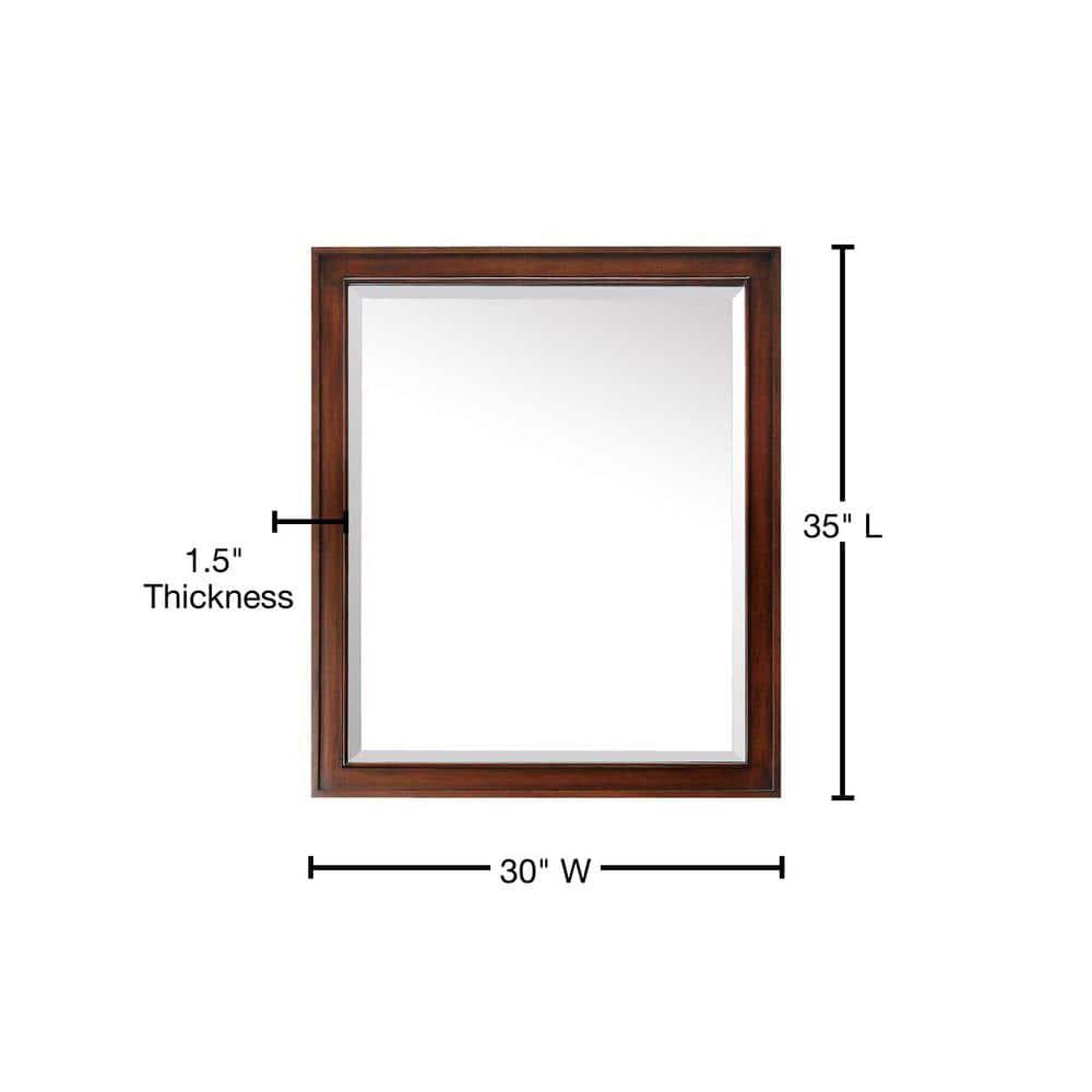 Brentwood Wood Wall Mirror