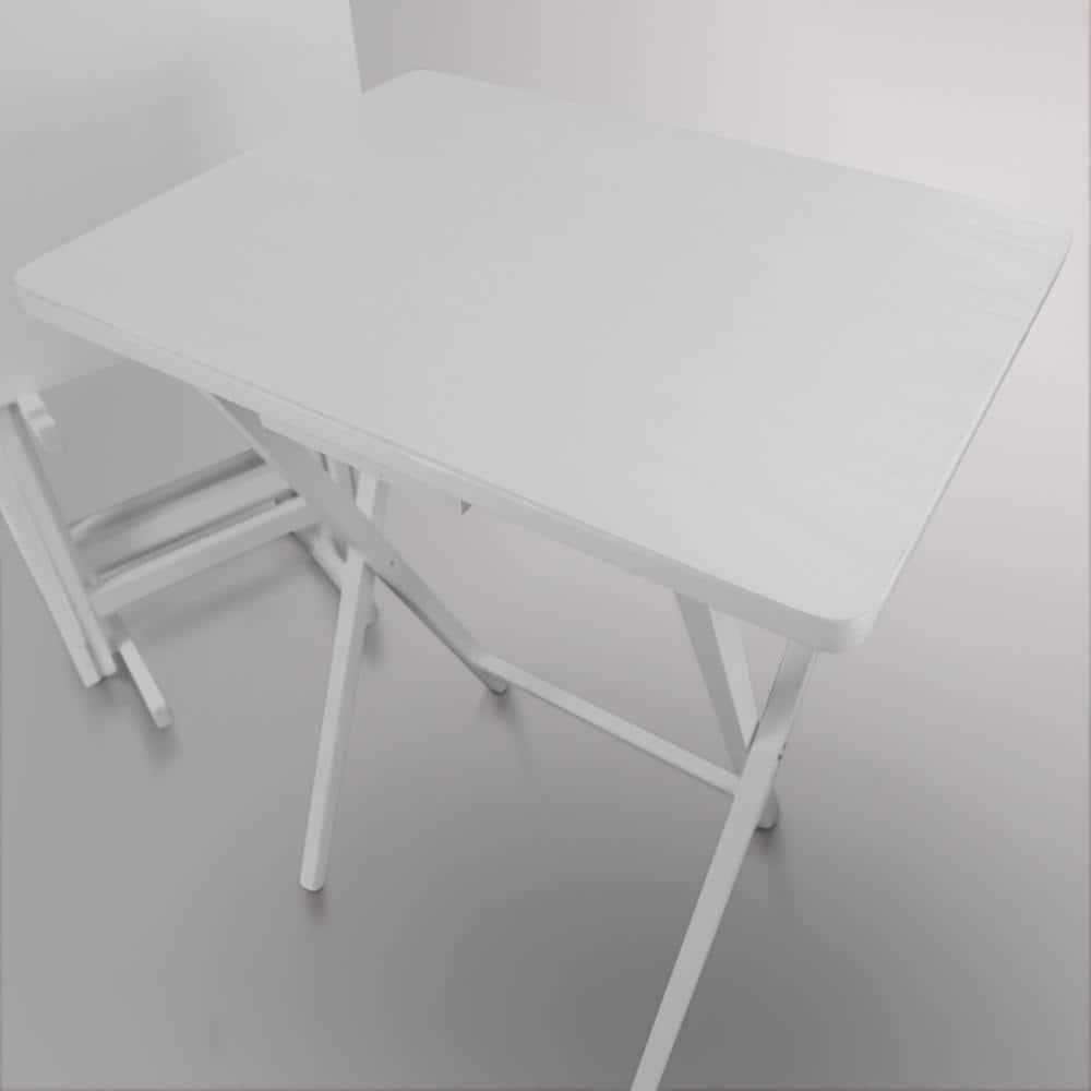 Yu Shan Co. USA, Ltd. 19'' Solid Wood Rectangular Portable Folding Table