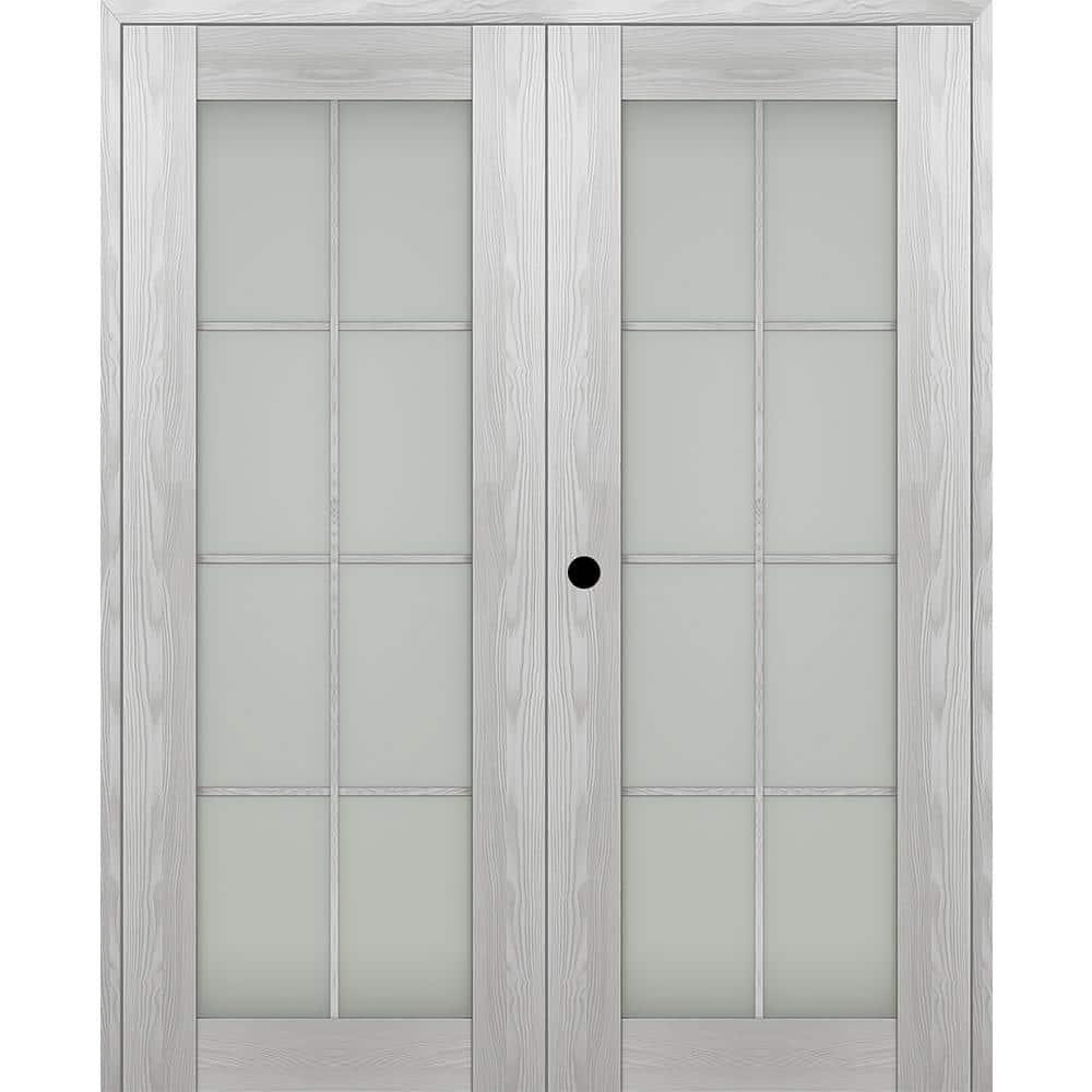 Belldinni Avon 8 Lite Solid Manufactured Wood Paneled Prefinished Standard Door | Wayfair