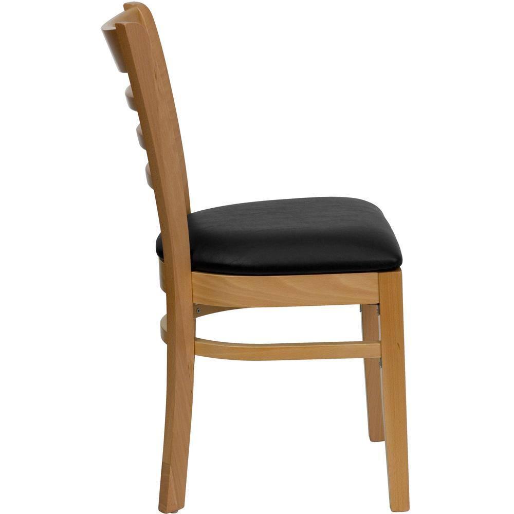 Red Barrel Studio® Ladder Back Wooden Restaurant Chair