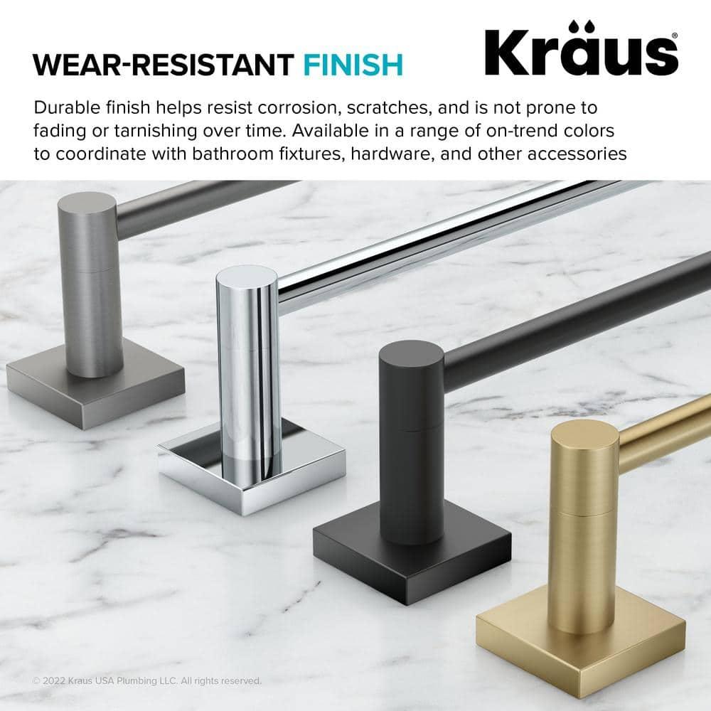 Kraus KEA-17729BG Ventus Bathroom Wall Mount Toilet Paper Holder