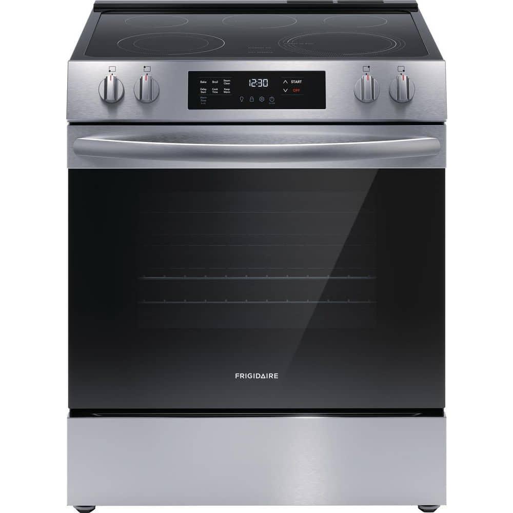 Frigidaire Fcfe3062a 30" Wide 5.3 Cu. Ft. Electric Range - Stainless Steel