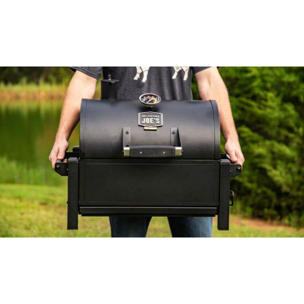 Oklahoma Joe's Rambler Tabletop Portable Charcoal Grill