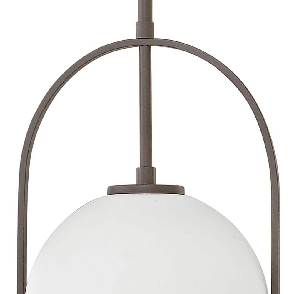 Arie Single Light Glass Dimmable Pendant