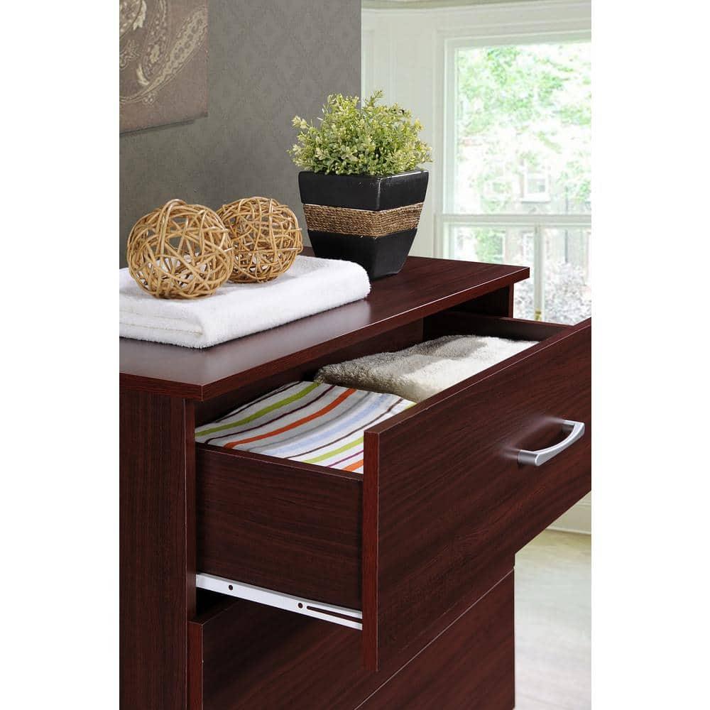 3 Mahogany Chest Of Drawers