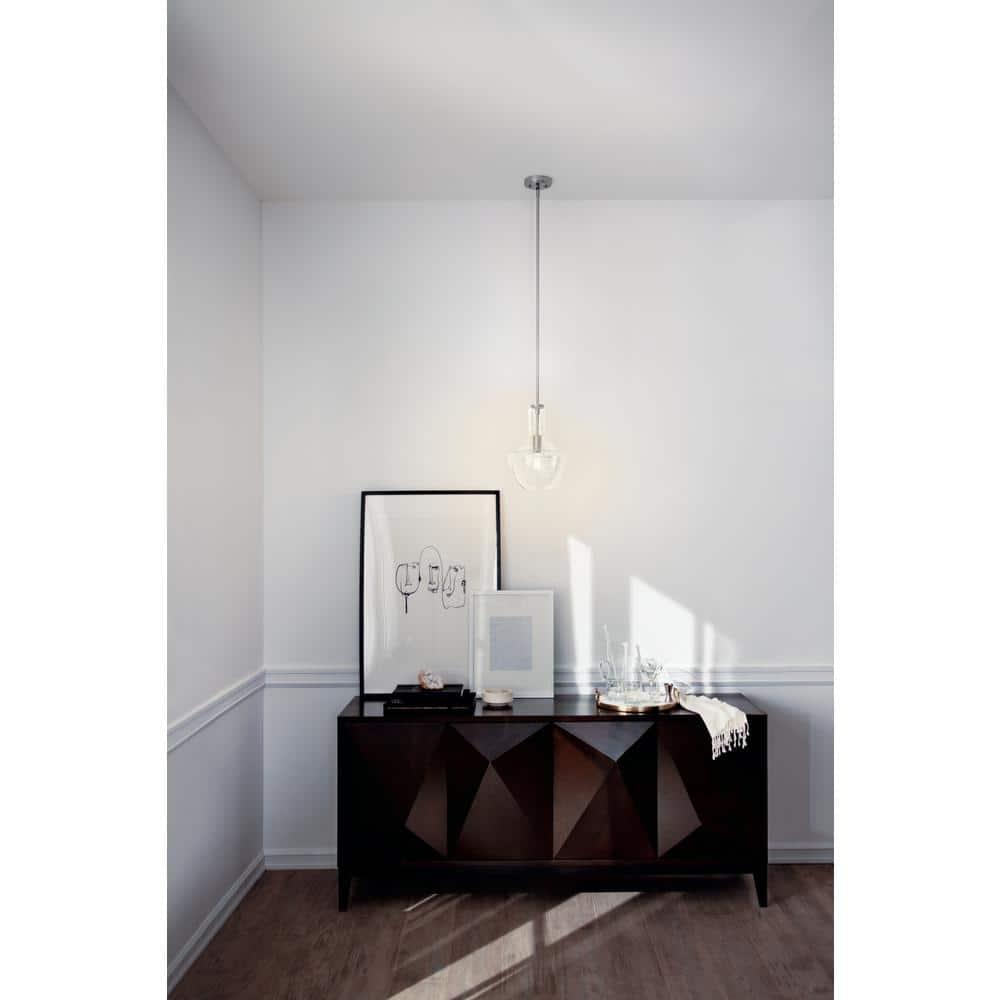 Kichler Lighting Everly 1 - Light Pendant in  Brushed Nickel