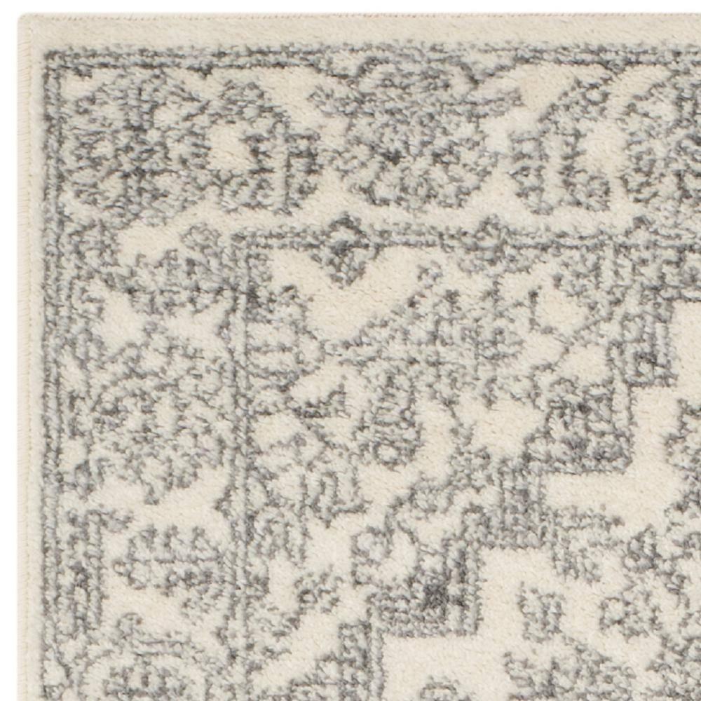 Adirondack ADR108 Power Loomed Runner Rug  Ivory / Silver 2'-6" X 6' - Safavieh.