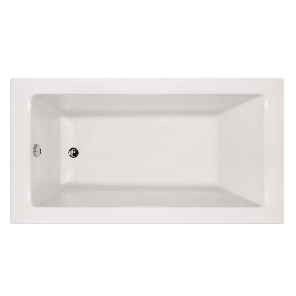 Designer Sydney 60" x 30" Alcove Soaking Acrylic Bathtub