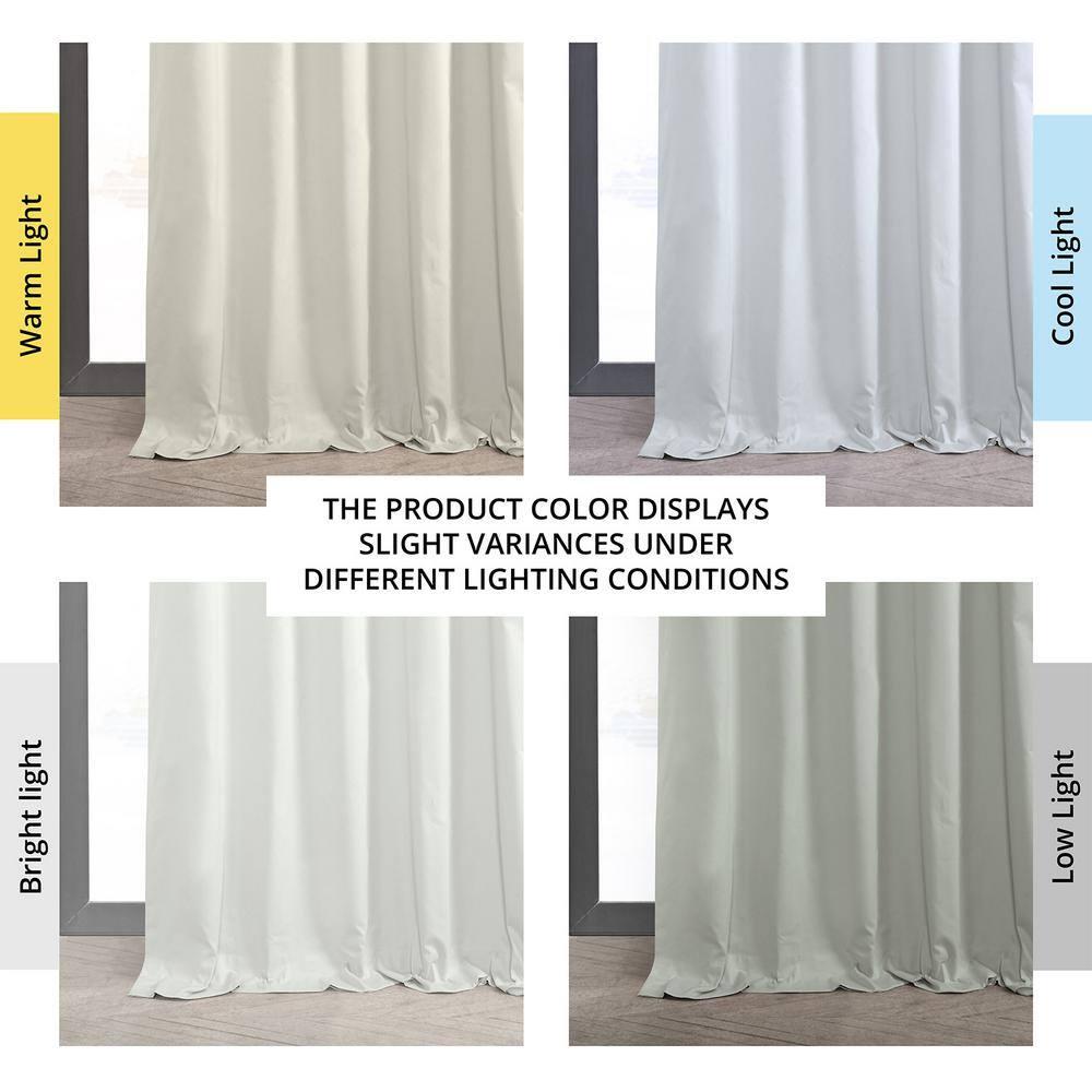 Fresh Popcorn Solid Cotton Blackout Curtain (1 Panel), Fresh Popcorn, 50W X 84L