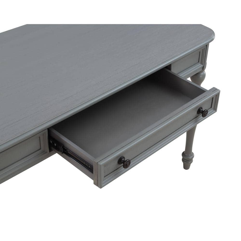 Country Meadows 48" Engineered Wood Desk Plantation Gray