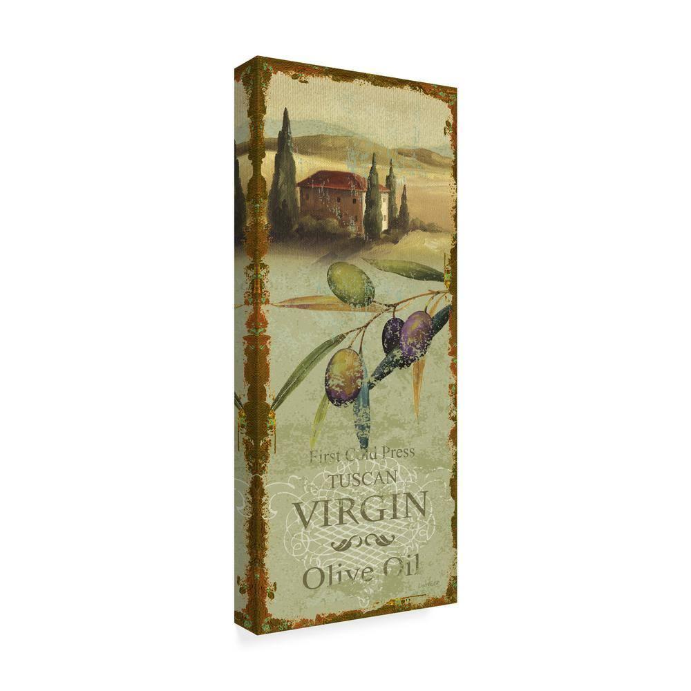 Trademark Fine Art - Lisa Audit 'Tuscan Delight IV' Canvas Art - 10x24