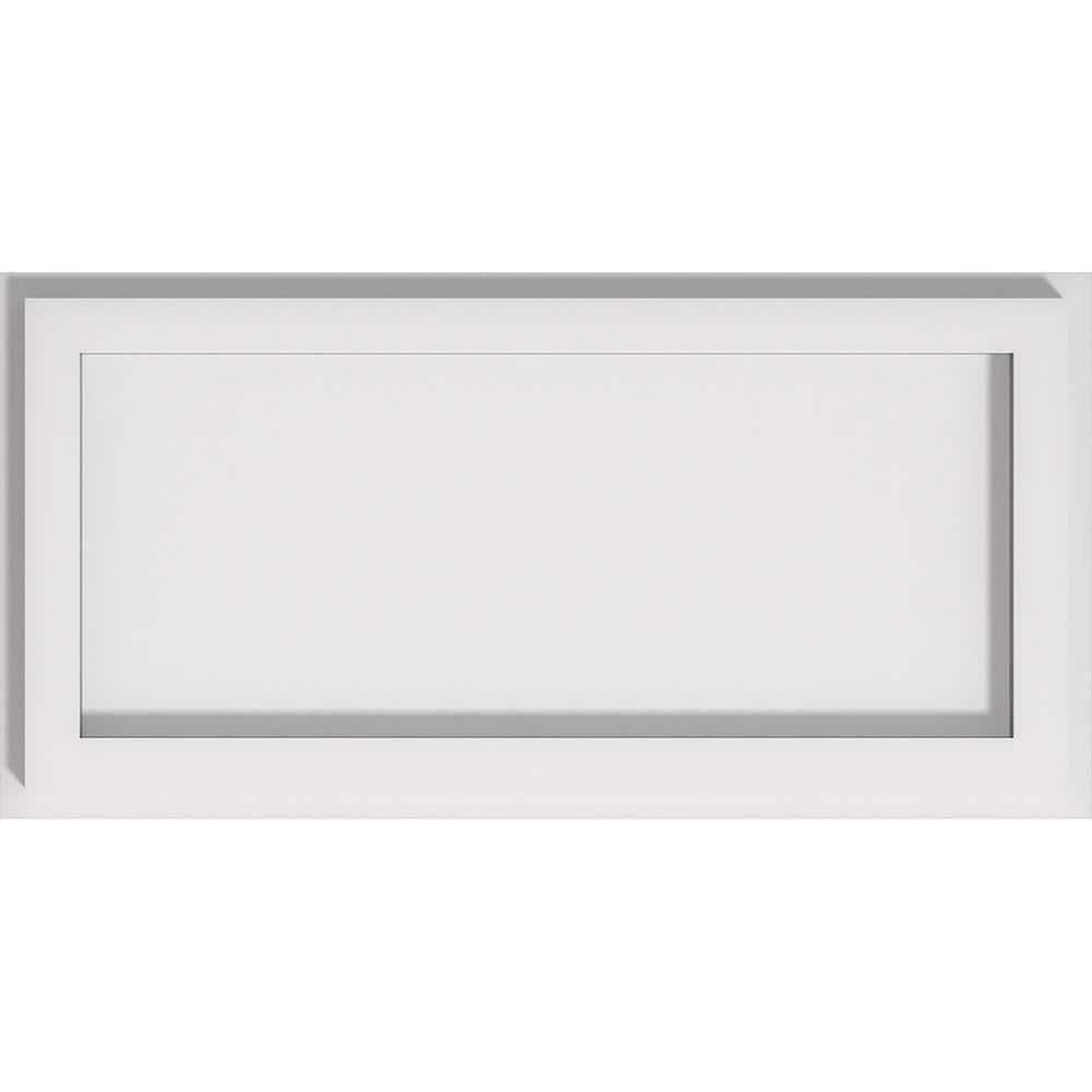 Rectangle Architectural Grade PVC Contemporary Ceiling Medallion