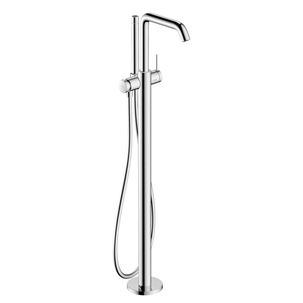 hansgrohe Tecturis S Freestanding Tub Filler with 1.75 GPM Handshower