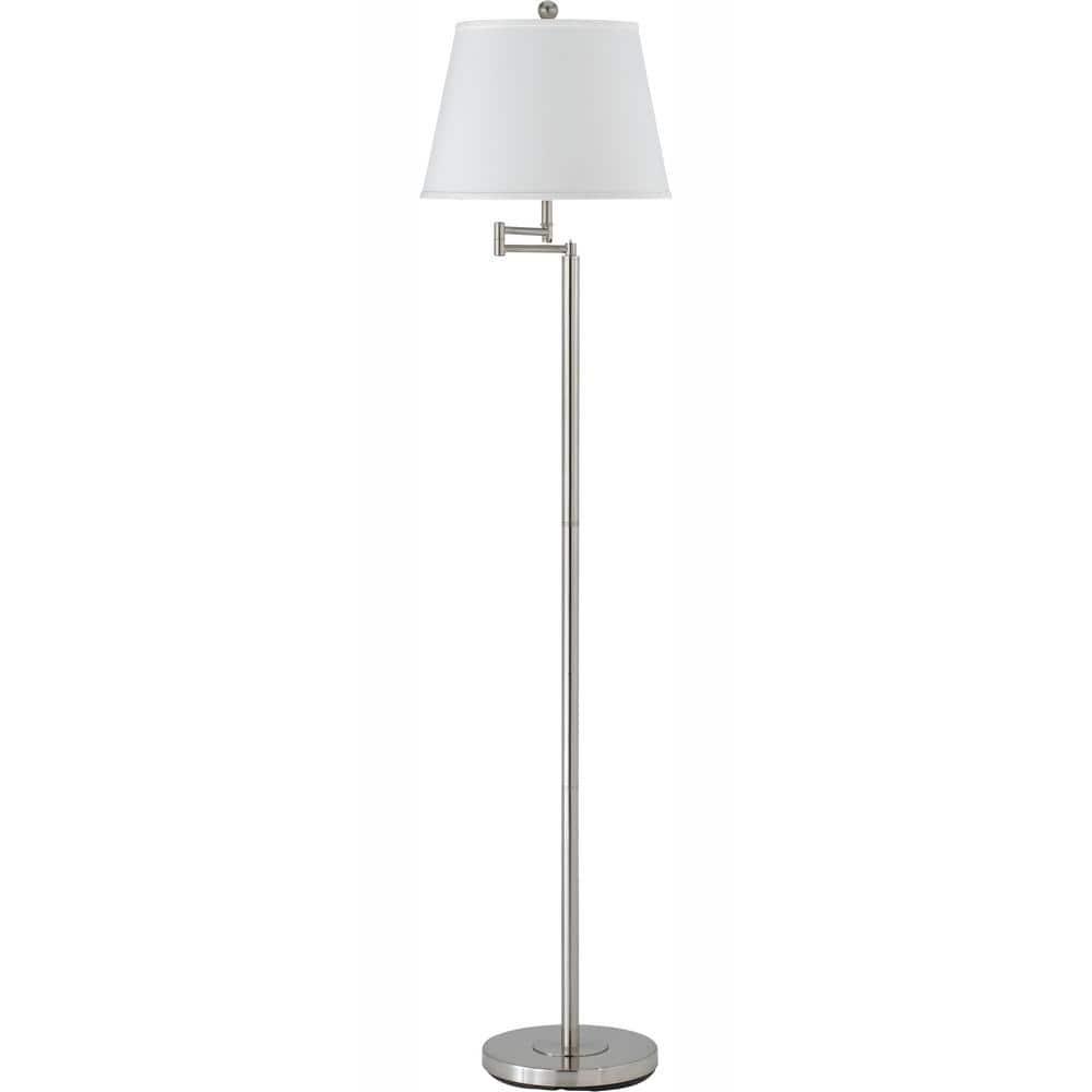 Cal Lighting 150W 3Way Andros Mtl Swing Arm Fl Lp