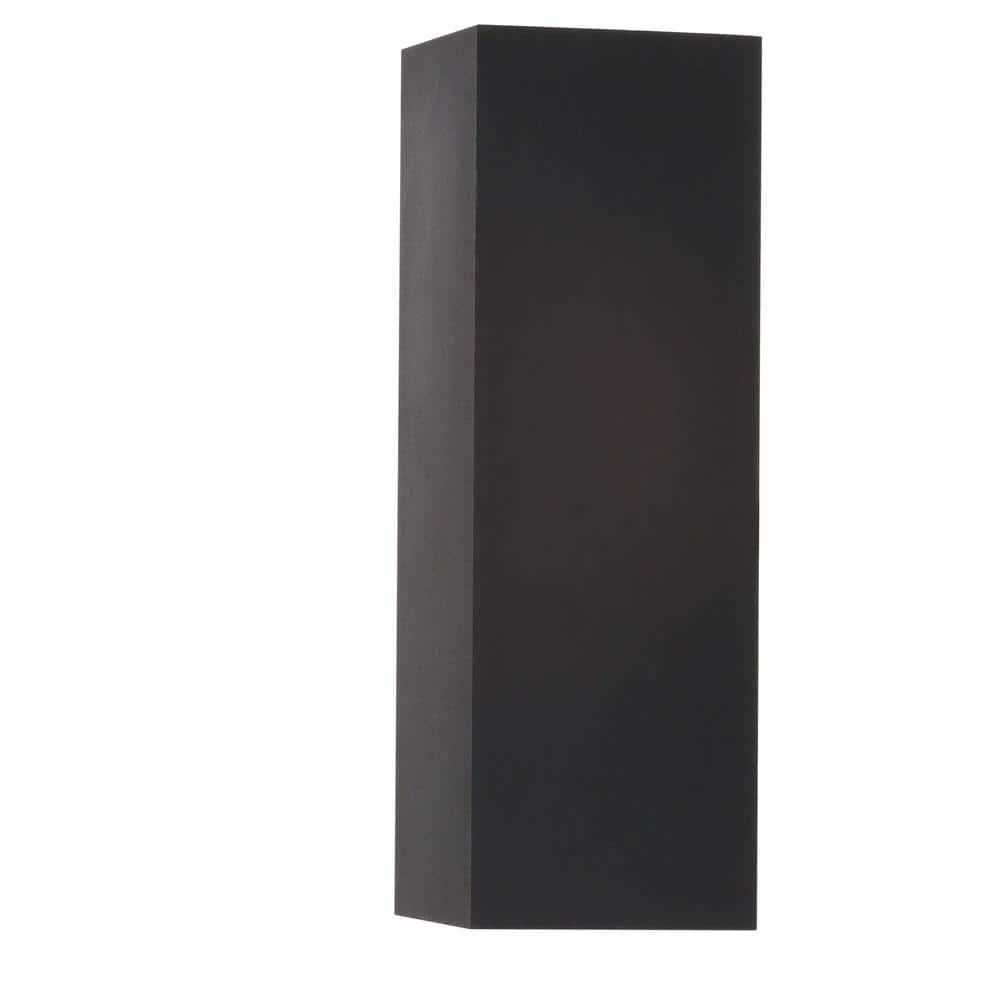 Progress Lighting, Verona, 2-Light Outdoor Wall Light, Antique Bronze, No Shade, Material: Porcelain, Finish Color: Black