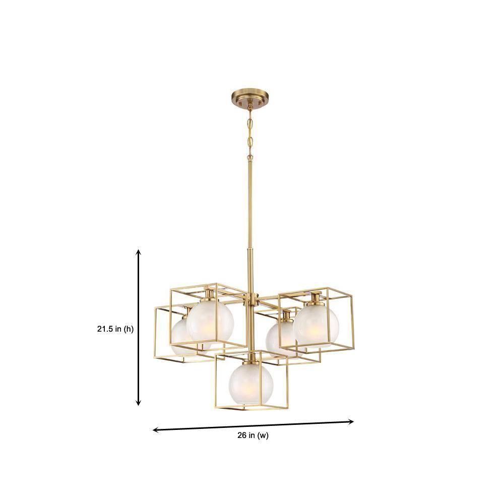 94585-BG-Designers Fountain-Cowen - 5 Light Chandelier     -Traditional Installation