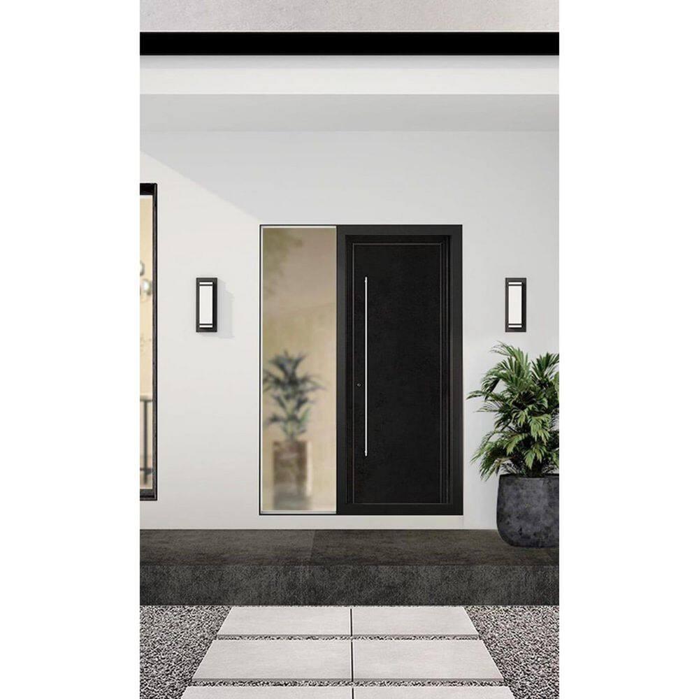 Progress Lighting Z-1080 LED Outdoor Sconce, 1 Light, Wall Light, Black Finish, Acrylic Shade