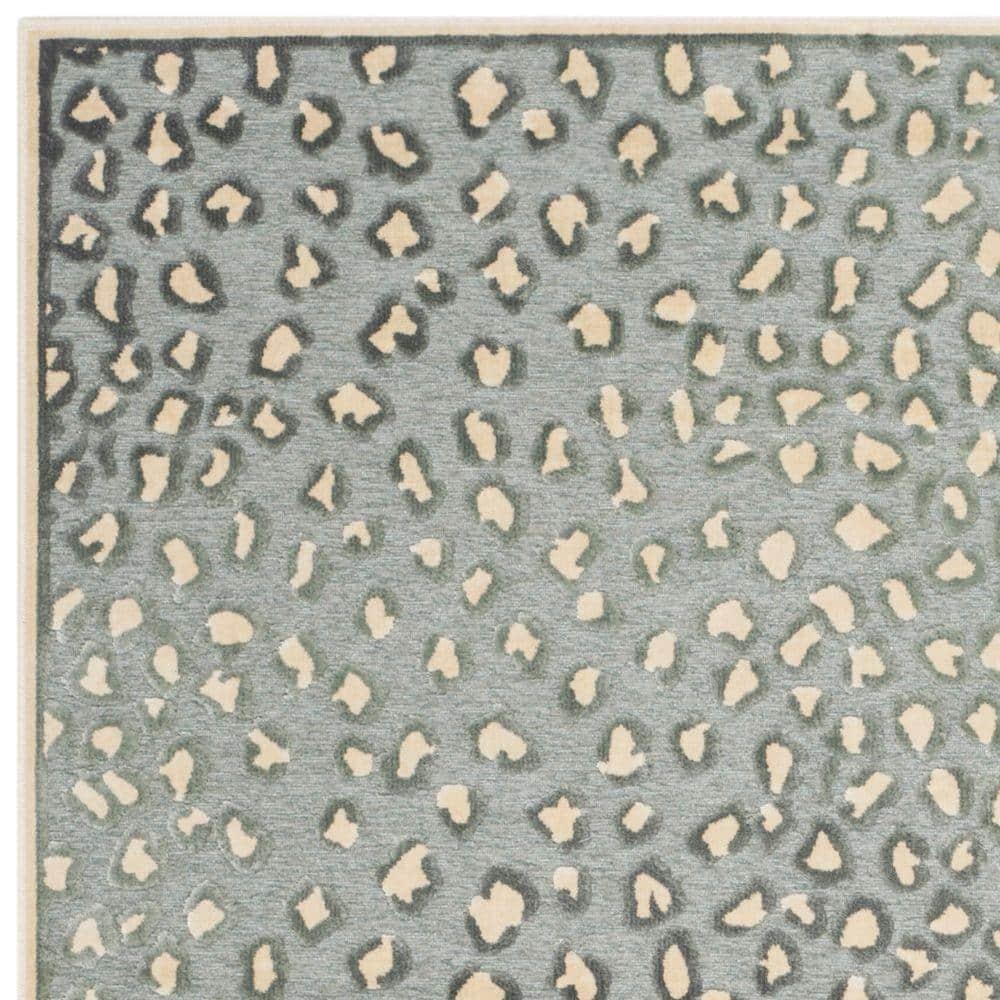 Paradise PAR84 Power Loomed Indoor Area Rug - Cream/Spruce - 5'3"x7'6" - Safavieh.