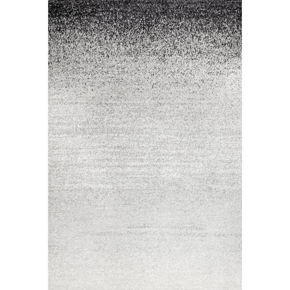 4'x6' Shore Modern Gradient Area Rug, Gray/Cream - JONATHAN Y