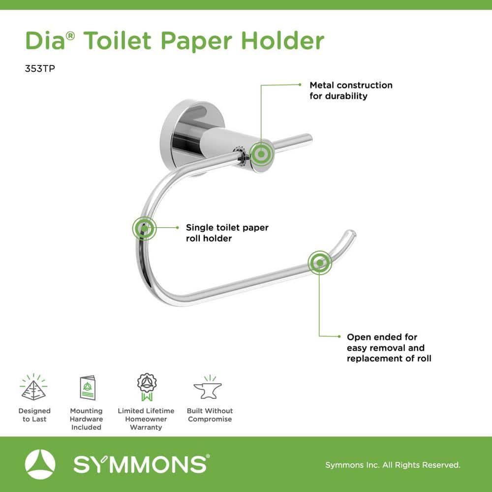 Symmons Dia 4 Piece Bath Accessory Hardware Set 35AC4BUNDLE