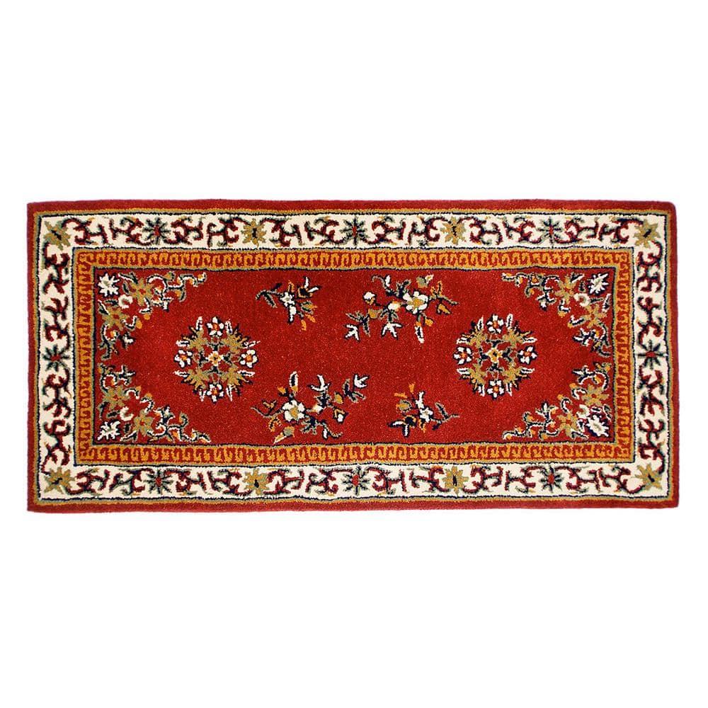 World Menagerie Geloff Hand Tufted Wool Oriental Rug