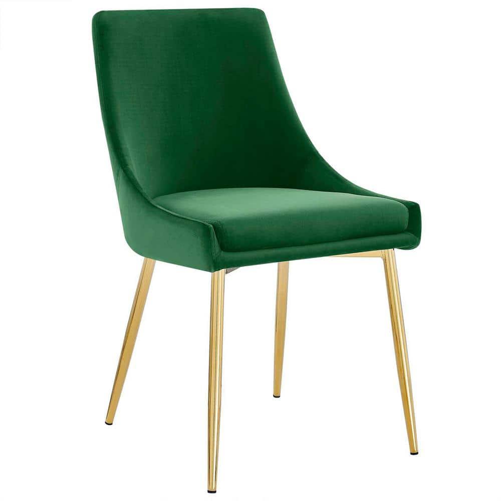 Modway Modway Viscount Performance Velvet Dining Chairs (Set of 2)